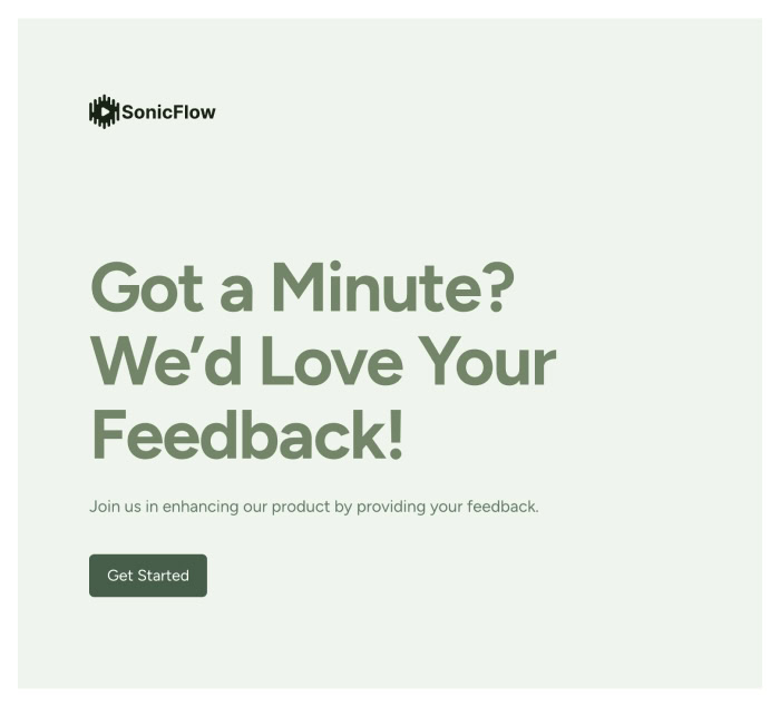 Product Feedback Form