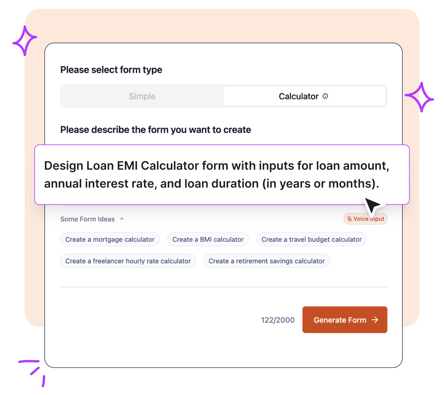 Instantly Create Smart Interactive Calculators with AI