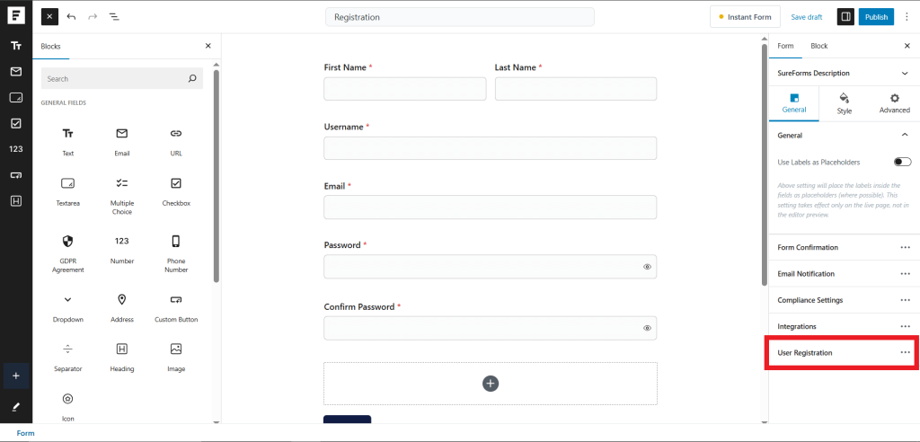 Start User Mapping