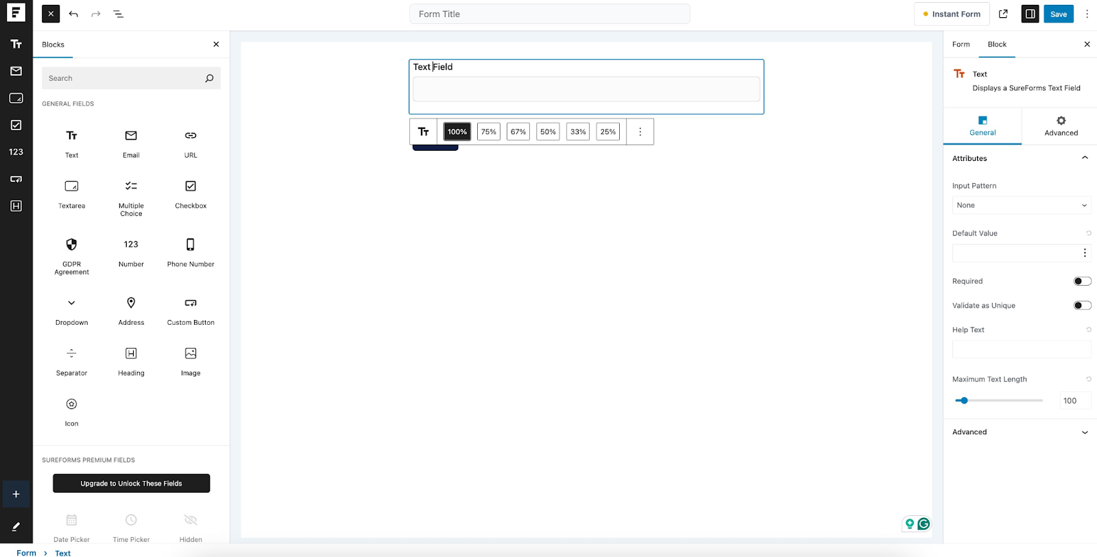 Add a form field