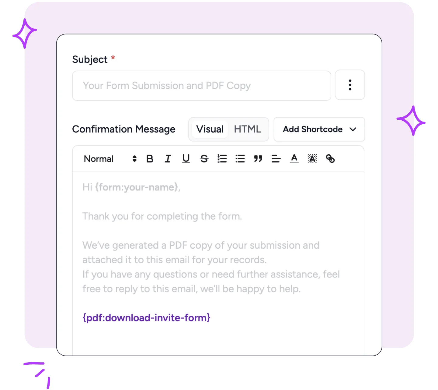 PDF Delivery