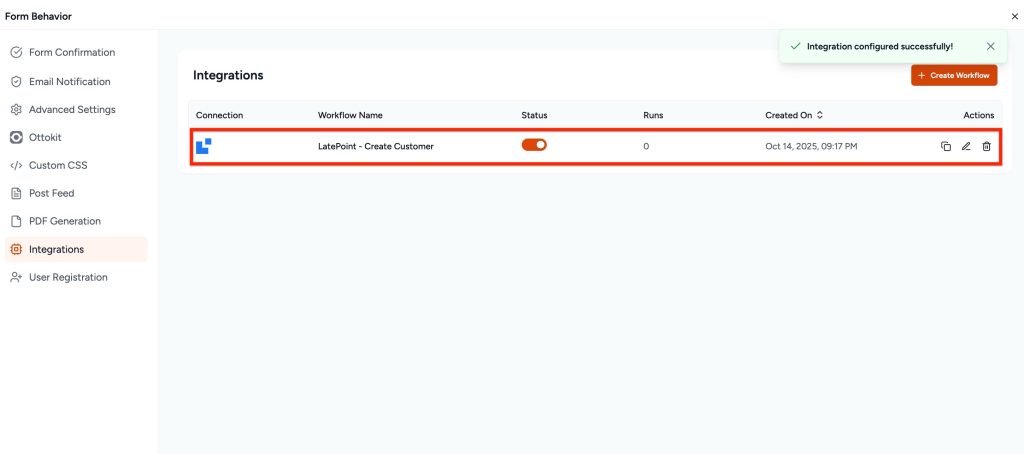 latepoint workflow