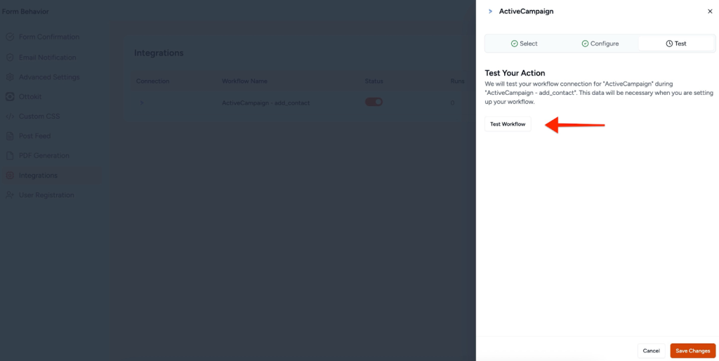 Test Workflow