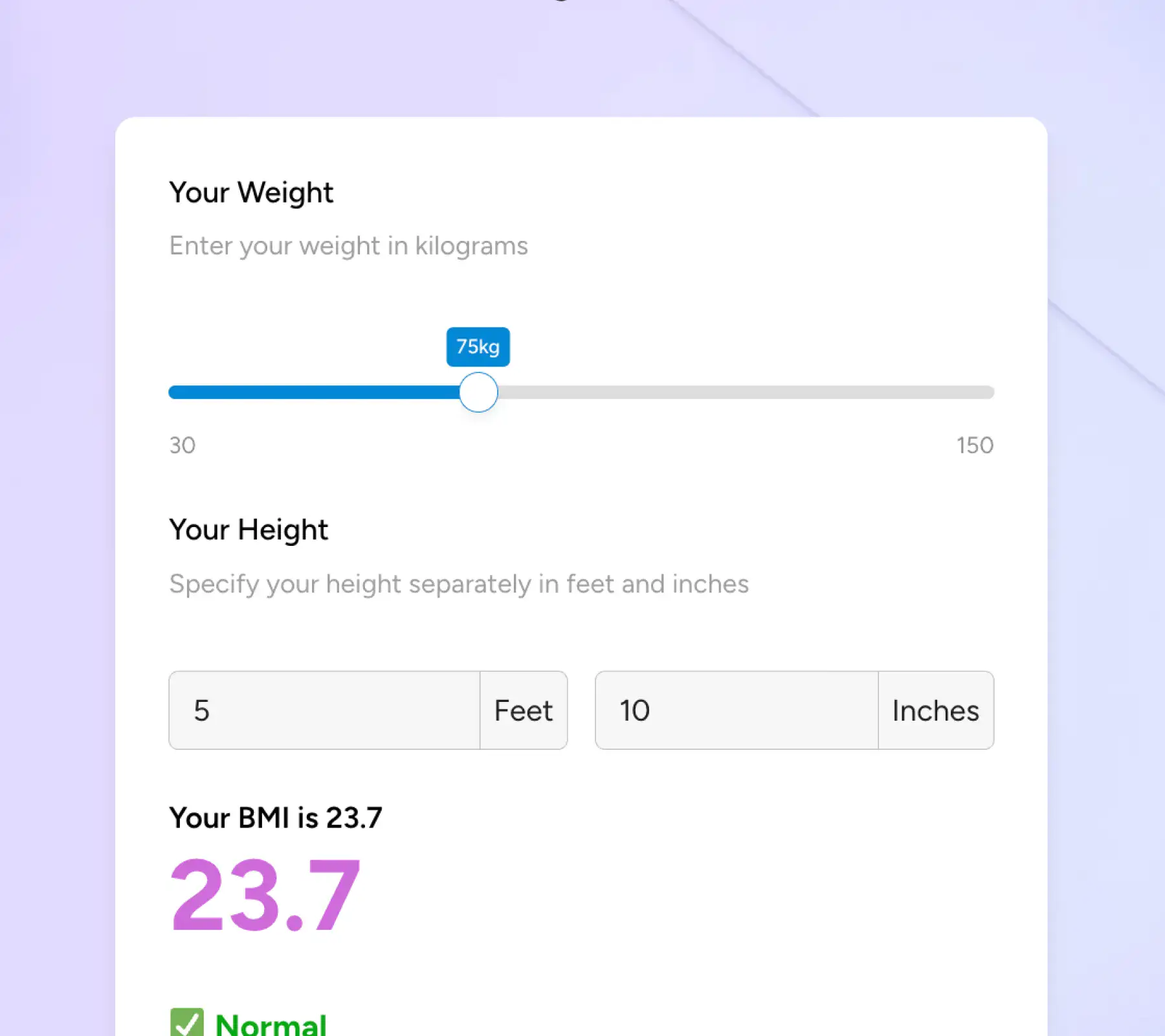 check your bmi thumbnail demo