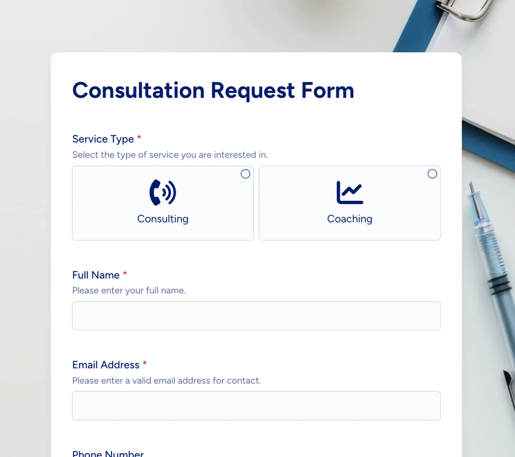 consultant form thumbnail demowebp
