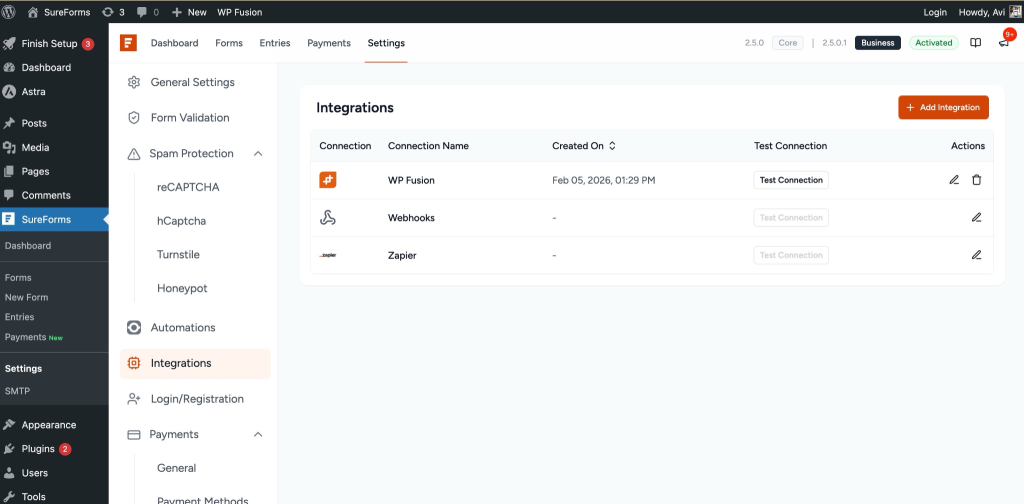 integration is ready