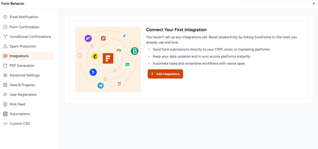 Add Integration