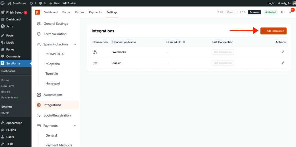 SureForms Integration with MailerLite image