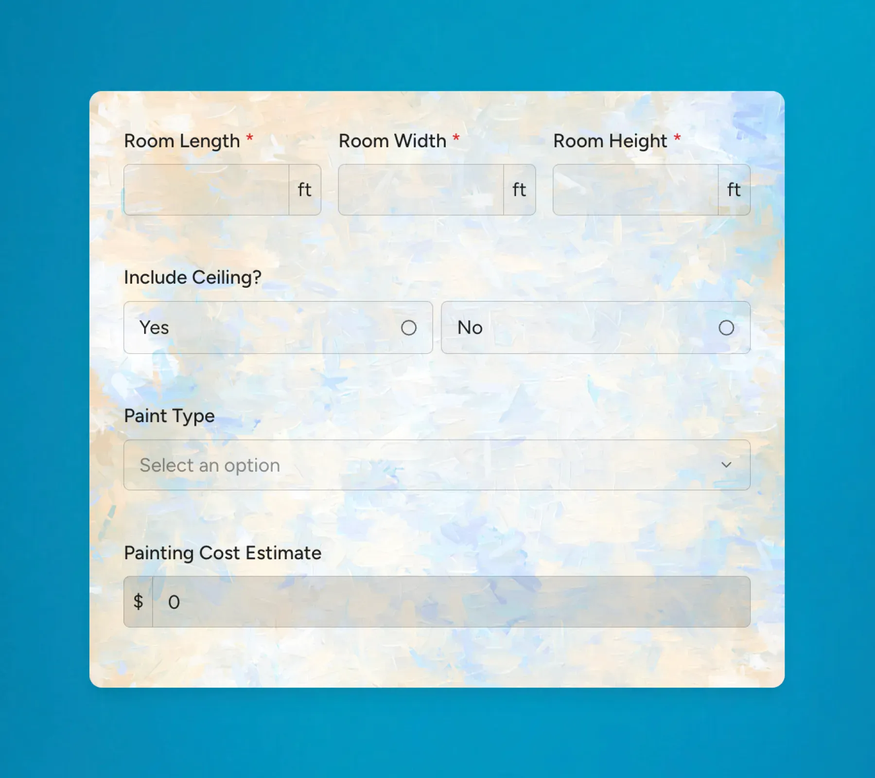 painting cost calculator thumbnail demo