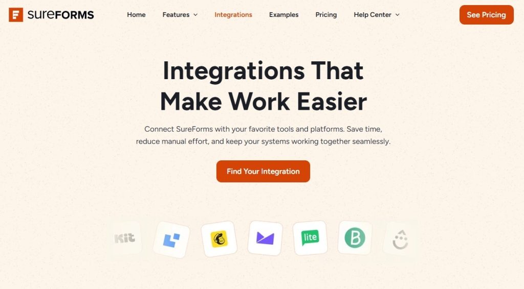 Integrations with Instant Forms