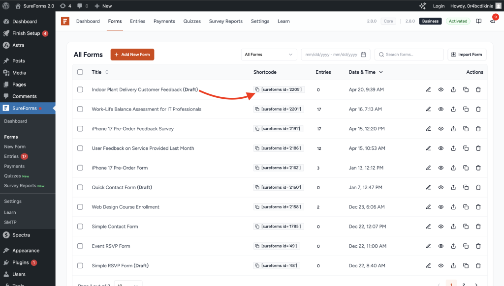 WordPress Survey Explained: Everything You Need to Know Before Starting embed using shortcode