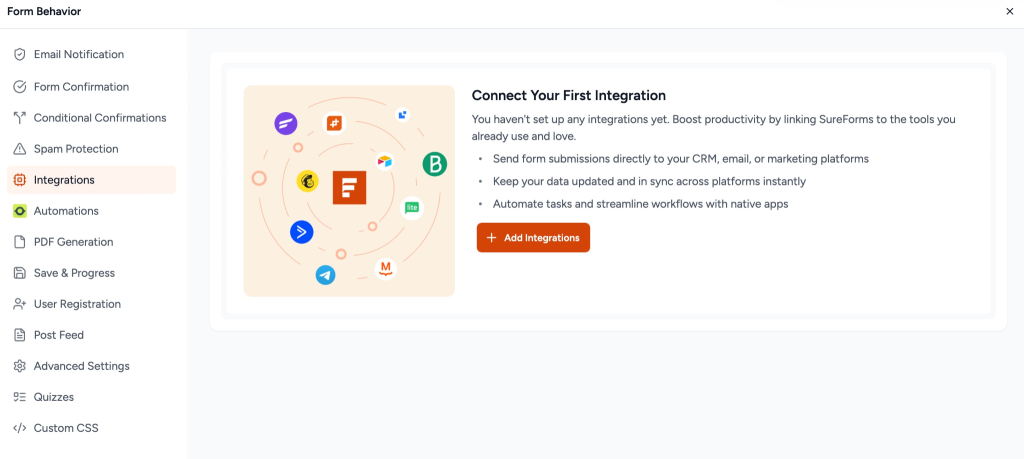 SureForms Integration with Constant Contact image