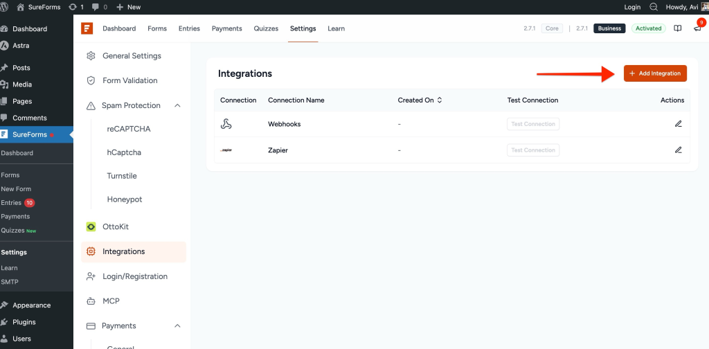 SureForms Integration with Constant Contact image