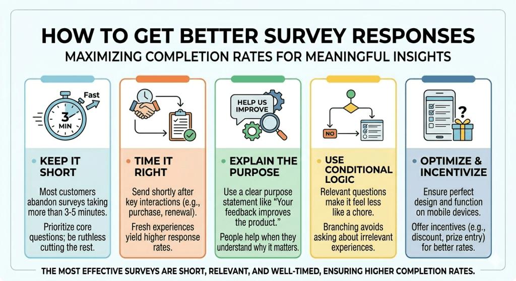 25 Survey Questions To Ask Customers (With Examples) How to Get Better Survey Responses