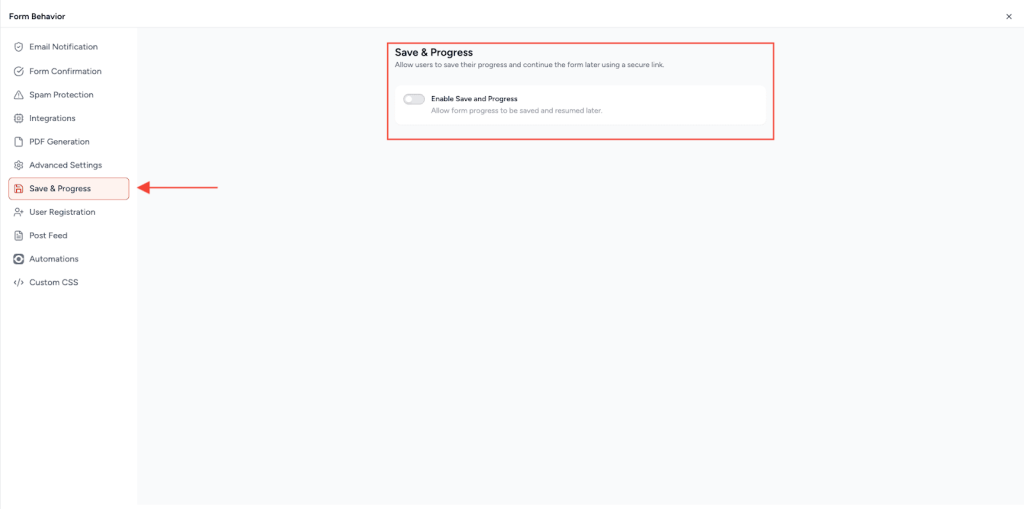 Why You Should Let Users Save and Continue Long Forms Enable Save & Progress