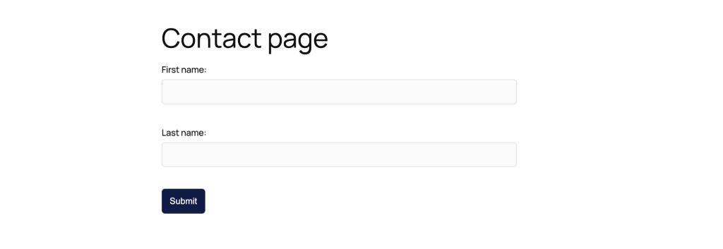 Front-end form preview