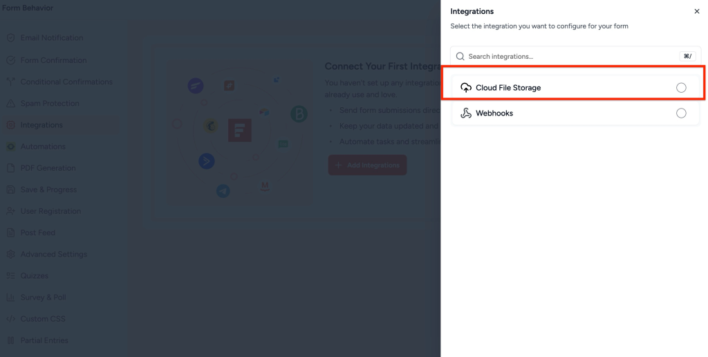 Upload Form Files and Signatures to Google Drive with SureForms image