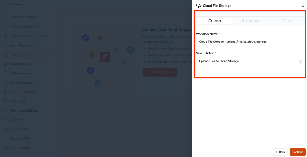 Upload Form Files and Signatures to Google Drive with SureForms image