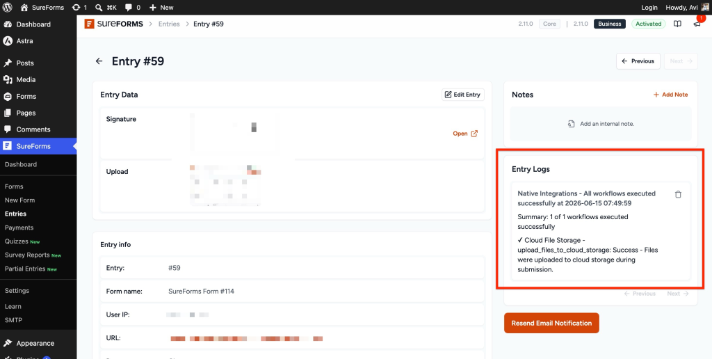 Upload Form Files and Signatures to Google Drive with SureForms image