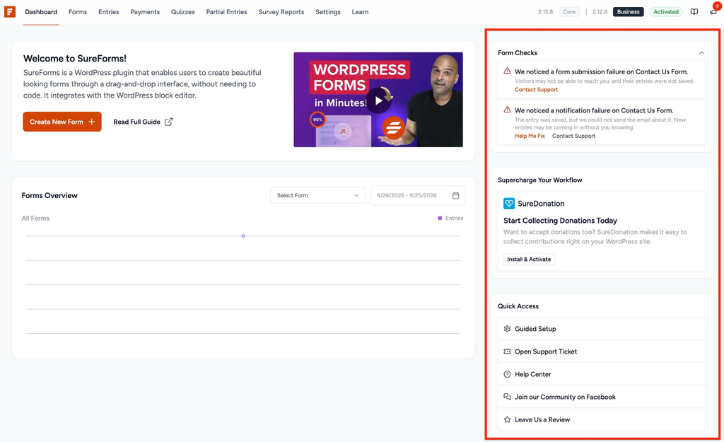 How to Enable Distraction Free Mode in SureForms image