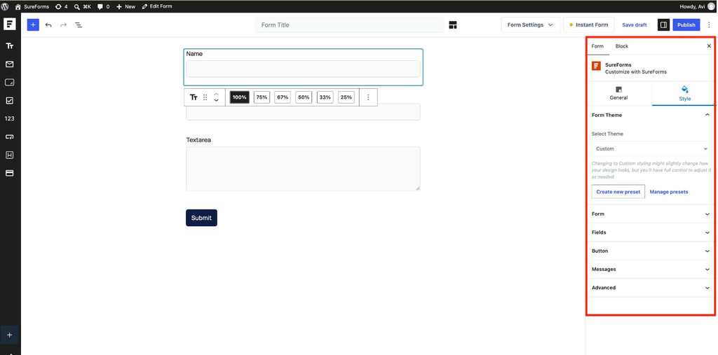 How to Create a Form from Scratch in SureForms image